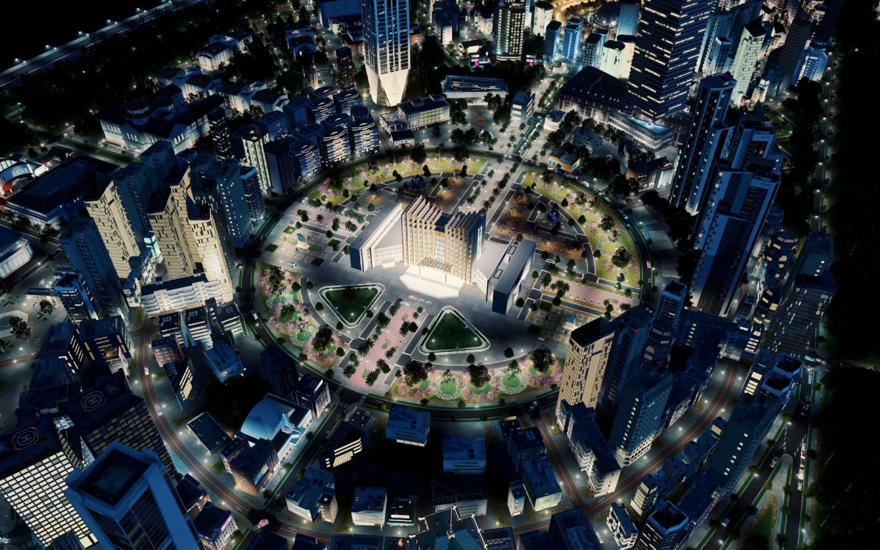 都市天际线：在游戏里建一个宁夏闽宁镇——在游戏里建城市